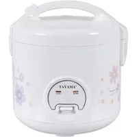 Automatic Rice Cooker & Food Steamer, 10 Cups Uncooked, 700W Convenient Detachable Cord, Cook & Keep Warm Features, White 1
