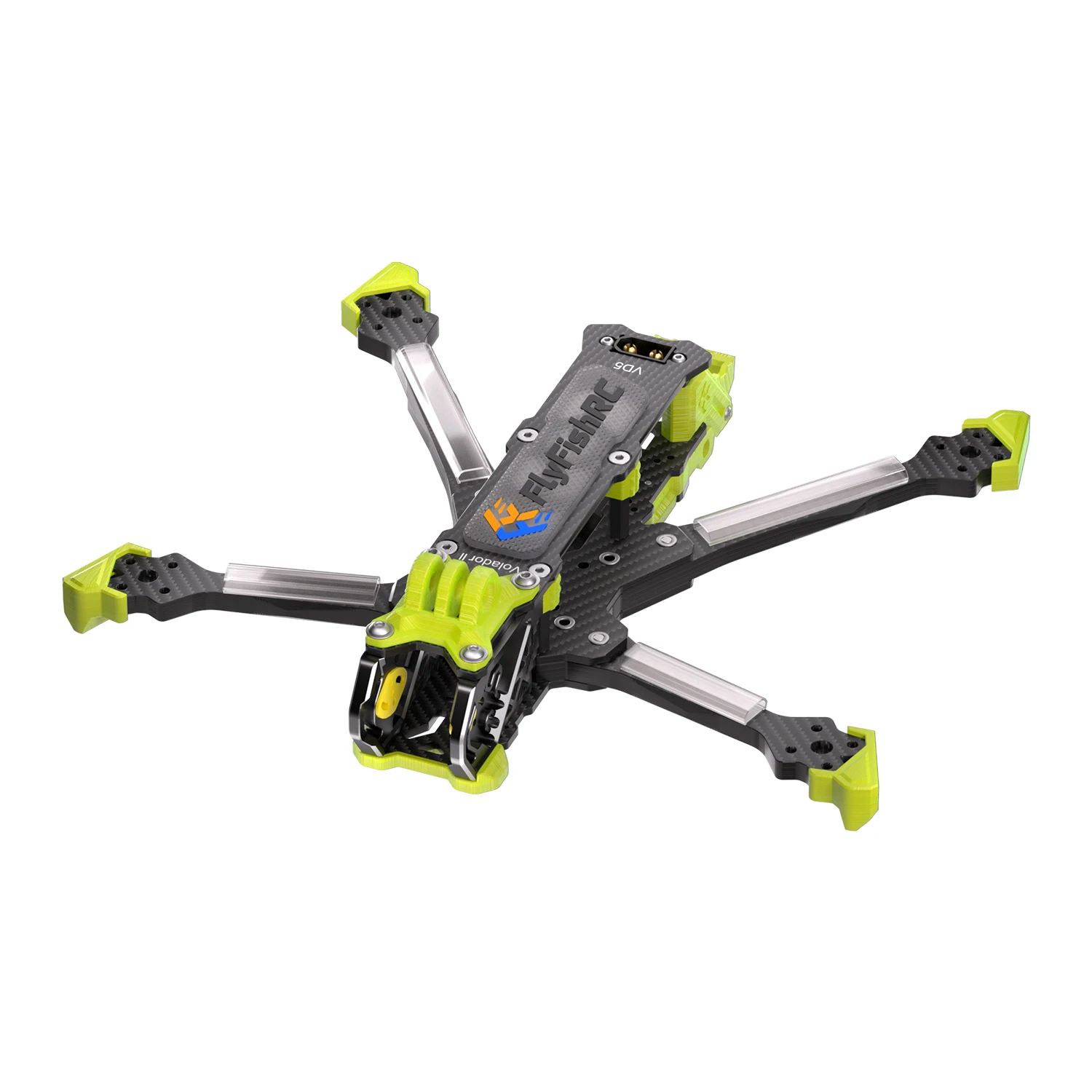 Drone FPV VD5 V2 O4/O3 en action, châssis performant pour la course