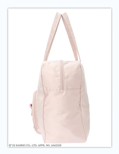 Japanese Sweet Cute Bow Women's Travel Bags Cosmetic Bag Fashion All-Match Satin Handbag Shoulder Bags Horizontal Square Bags