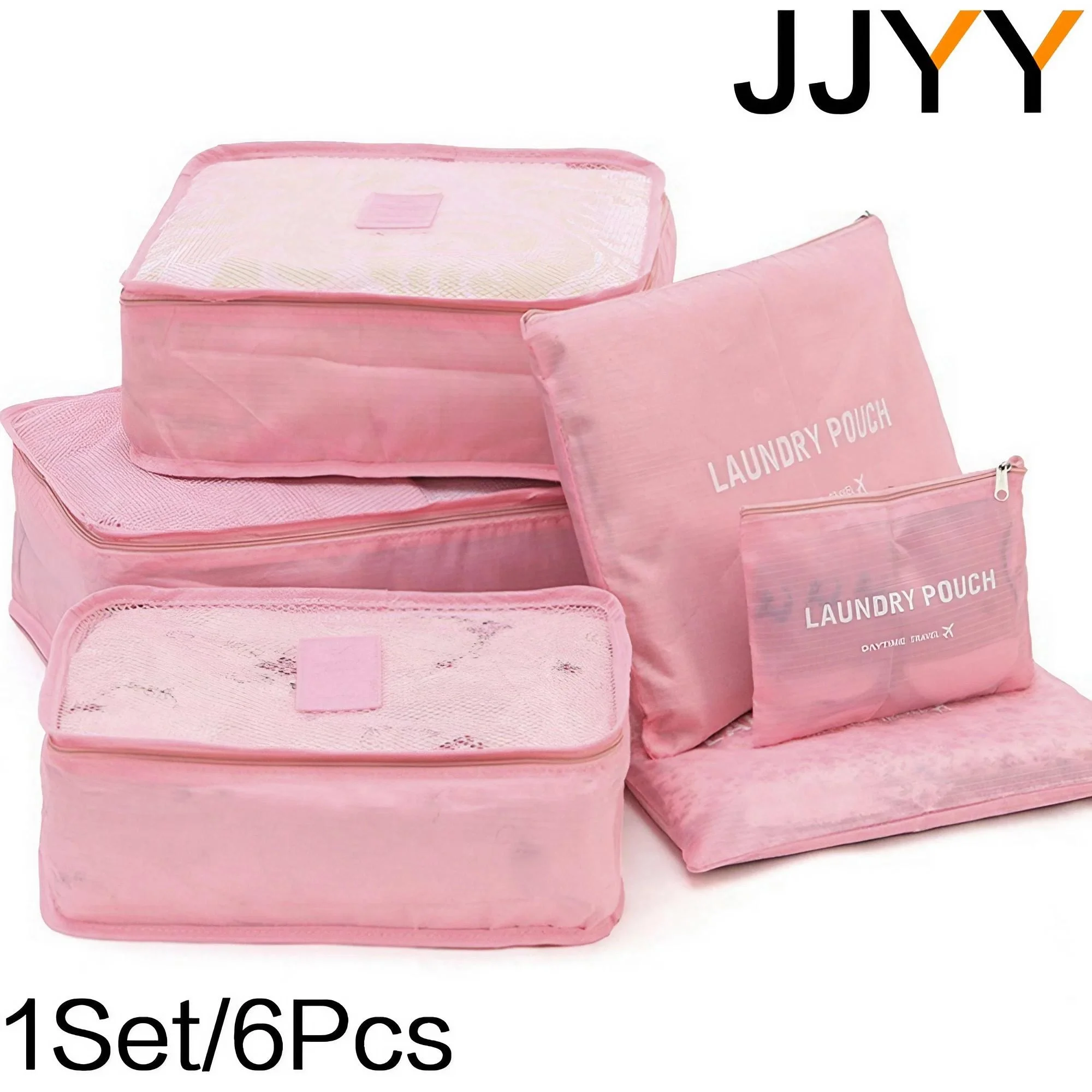 Travel Storage Bags 1Set/6Pcs Travel Storage Bag Set for Clothes Tidy Organizer Luggage Pouch Suitcase Handbag Closet Divider Drawer