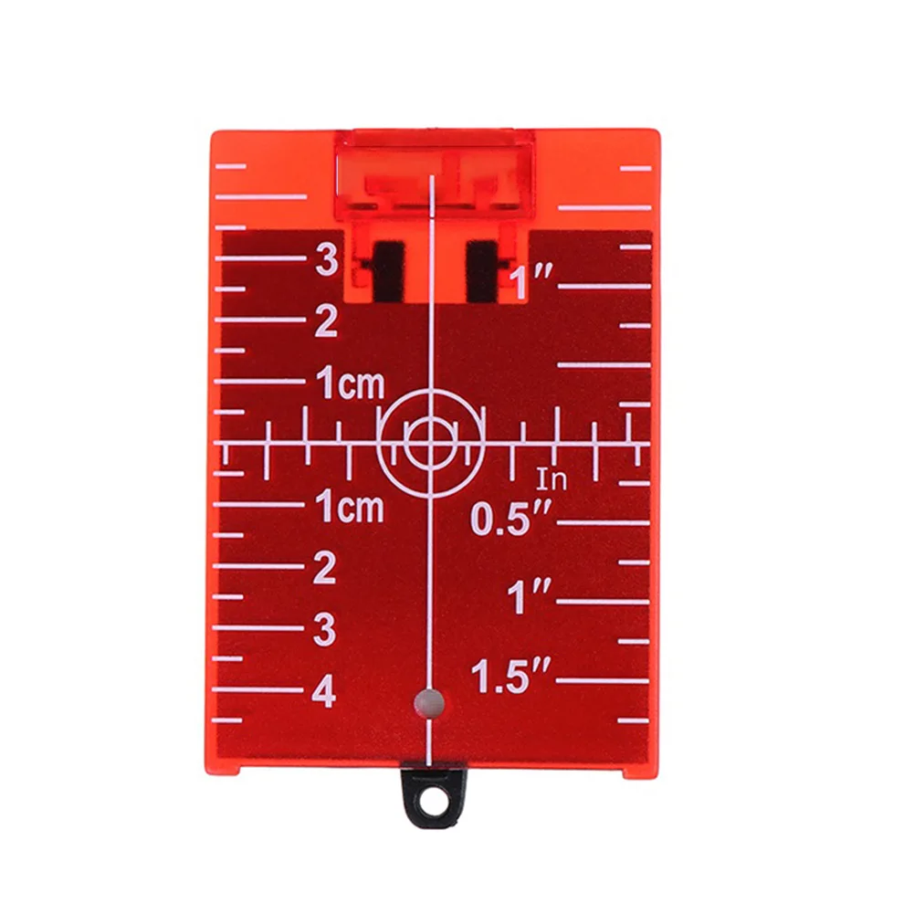 

Durable Top-quality Target Plate Lase Level Accessories Card For Green Lase Level Parts Plate Red Replacements