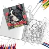 BULLDOG Patterns Coloring Book for Adults Cute Drawing Book Perfect Gift for Party and Birthday 4
