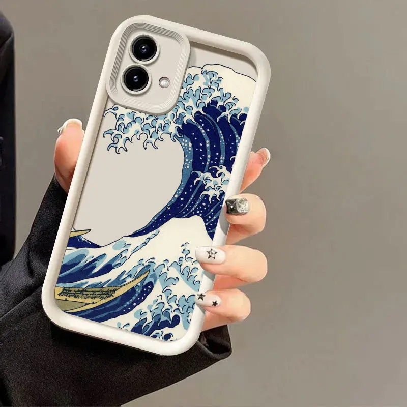 Kanagawa Great Wave Anime Phone Case Cover