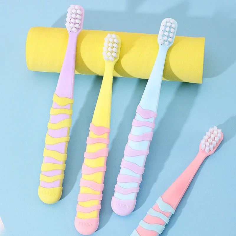 2-12Y Kids Baby Colorful Toothbrush Training Toothbrush for Girls Soft Theeth Cleaner Children Items