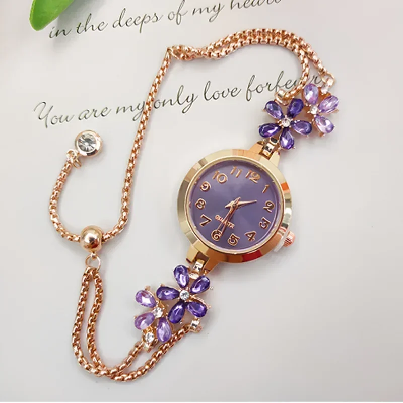 Women Watch Gold Strap Ladies Bracelet Wrist Clock womens quartz watch,womens watch,women watches