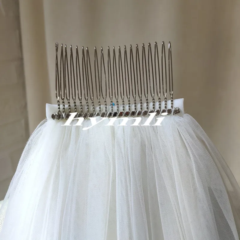 Extra Wide Tulle Bridal Veil 1 Layer Cathedral Length Wedding Veil With Comb bridal veil