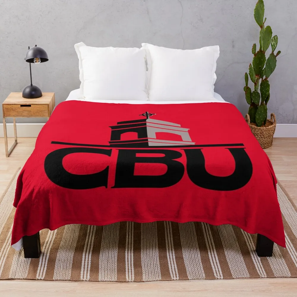 

Christian Brothers University Throw Blanket Decorative Sofa Blanket cosplay anime Warm Blanket