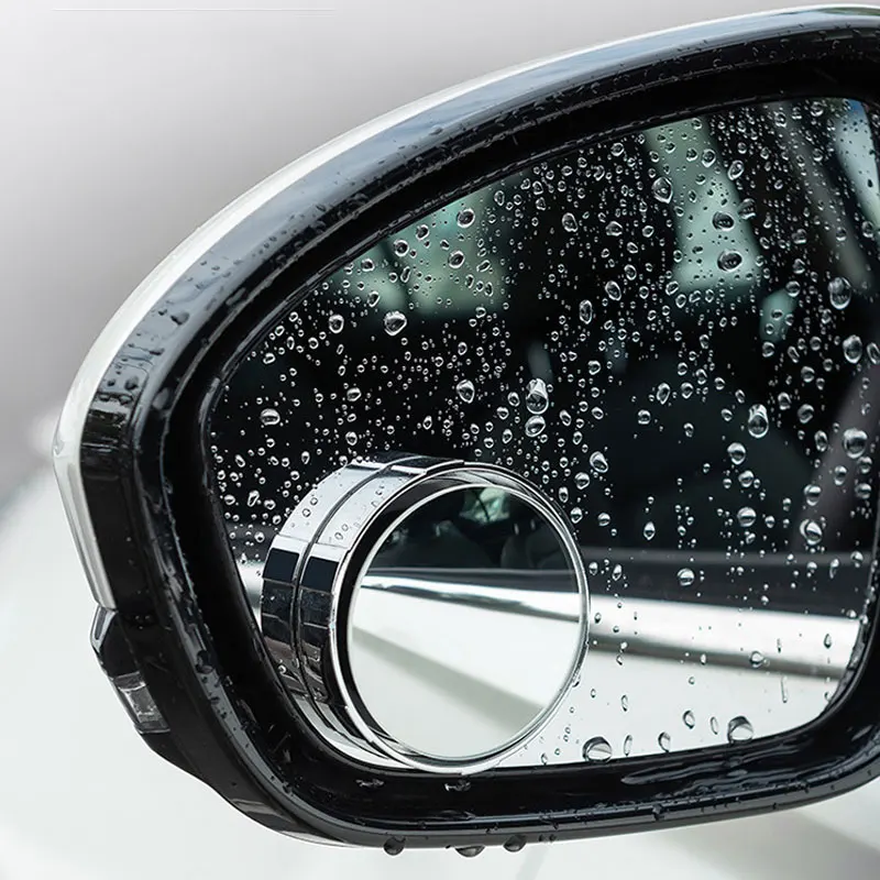 R Blind Spot Mirror, Small Round Mirror Auxiliary Rear View Mirror Wide Angle Side Mirror For Rs Truck SUV Jeep Wrangler | SHEIN