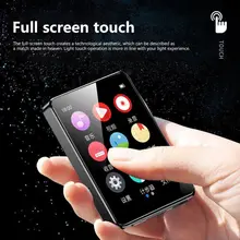

Bluetooth 5.0 Lossless MP3 Player HiFi Portable Audio Player With FM Radio E-Book Voice Recorder Full Touch Screen