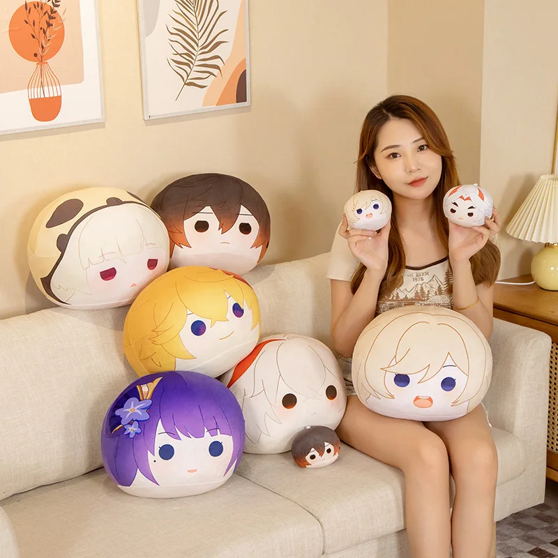 Soft Plush Anime Dolls for Genshin Impact Fans
