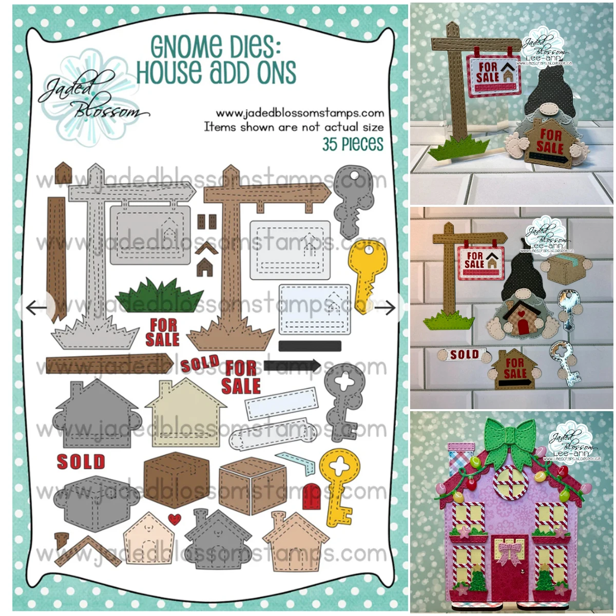 Wild Valentine Gnome Metal Cutting Dies & Stamps for DIY Scrapbooking and Crafting