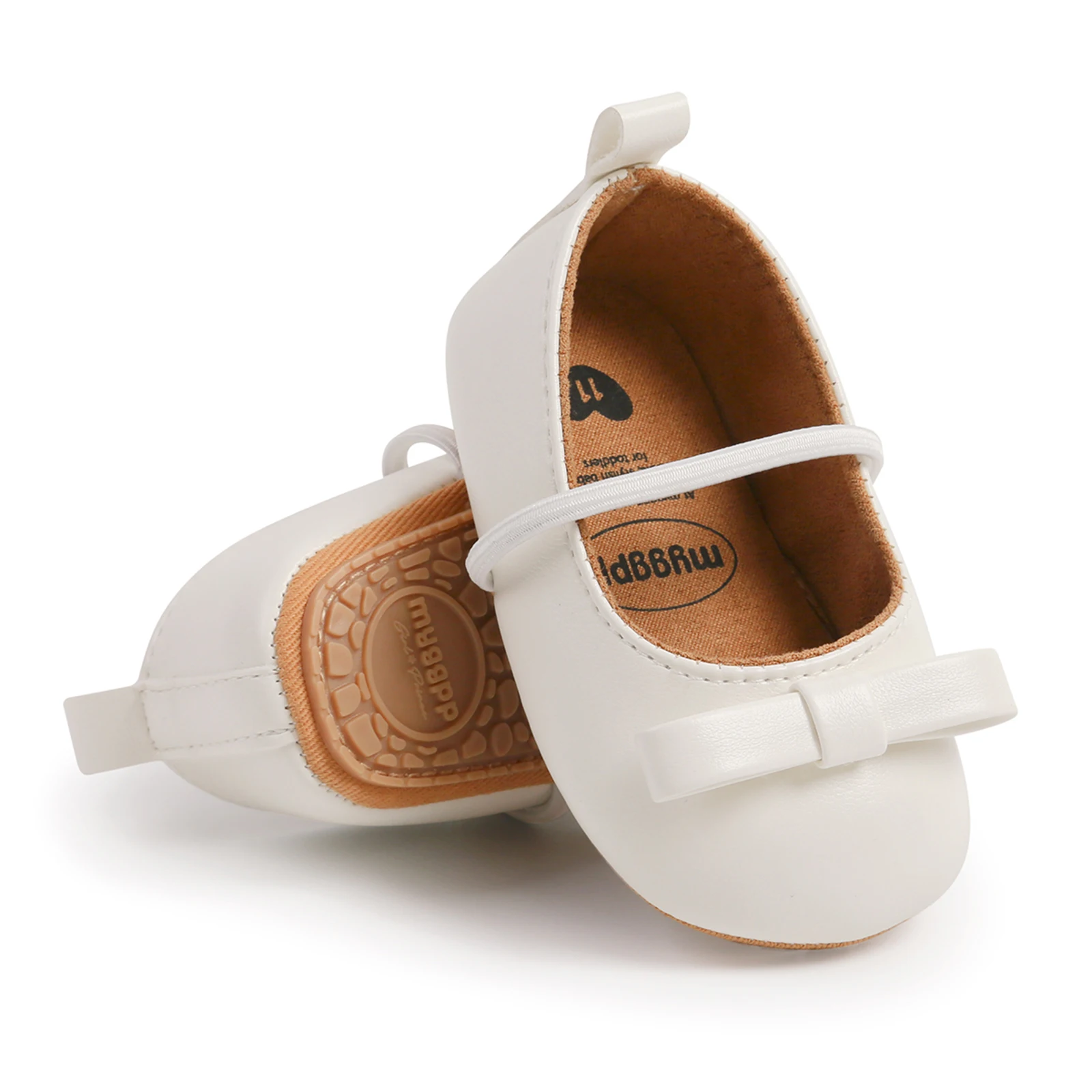 Baby Shoes Infant Girls Princess Bowknot Mary Jane Wedding Slippers