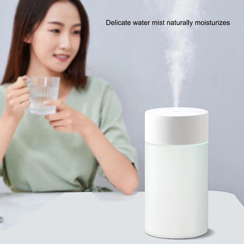 260ML Portable Air Humidifier Ultrasonic Mini Car Humidifier Aromatherapy Diffuser Sprayer USB Essential Oil Atomizer LED Lamp