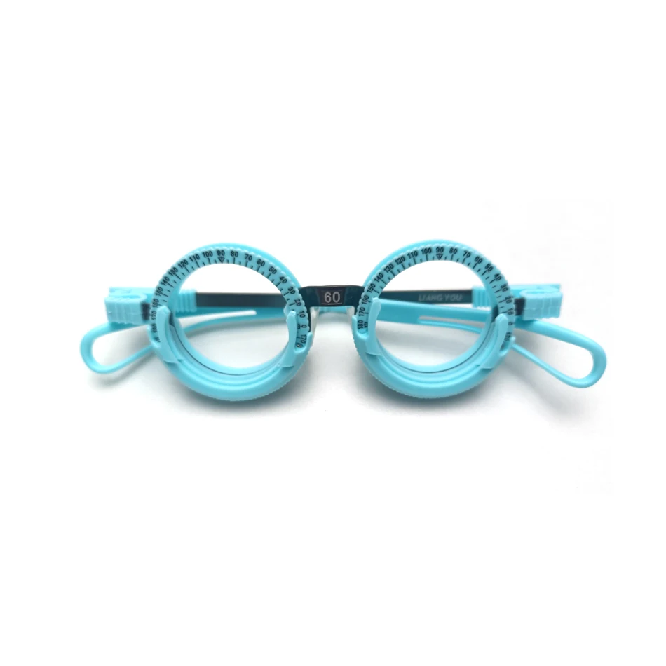 China Instrument Optometry Eye Training Optician Child Universal Trial Lens Frame Ophthalmic Test Tool 50-70mm Free Shipping