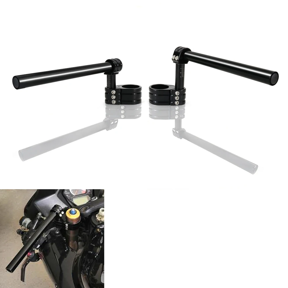 Misura Per Mv Agusta F3 Misura Per Triumph Daymf 675 Street Triple Manubrio Regolabile Clip-On Manubrio Raiser Clip-On Manubrio