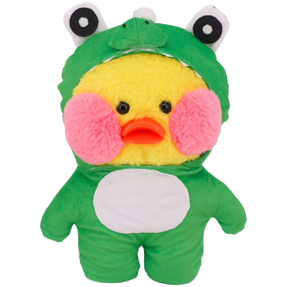Duck Clothes Suitcase Umbrella Kawaii Animal Set for 30cm Plush Lalafanfan Yellow Duck Doll Clothes Plush Stuffed Toy Accessory doll clothes,plush toy accessories,mini doll ornaments