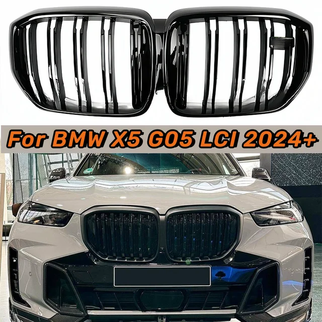 Car Front Kidney Grille Racing Style Grills For BMW X5 G05 LCI