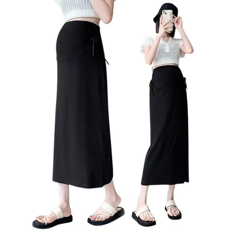 새로운 패션 임산부 스커트