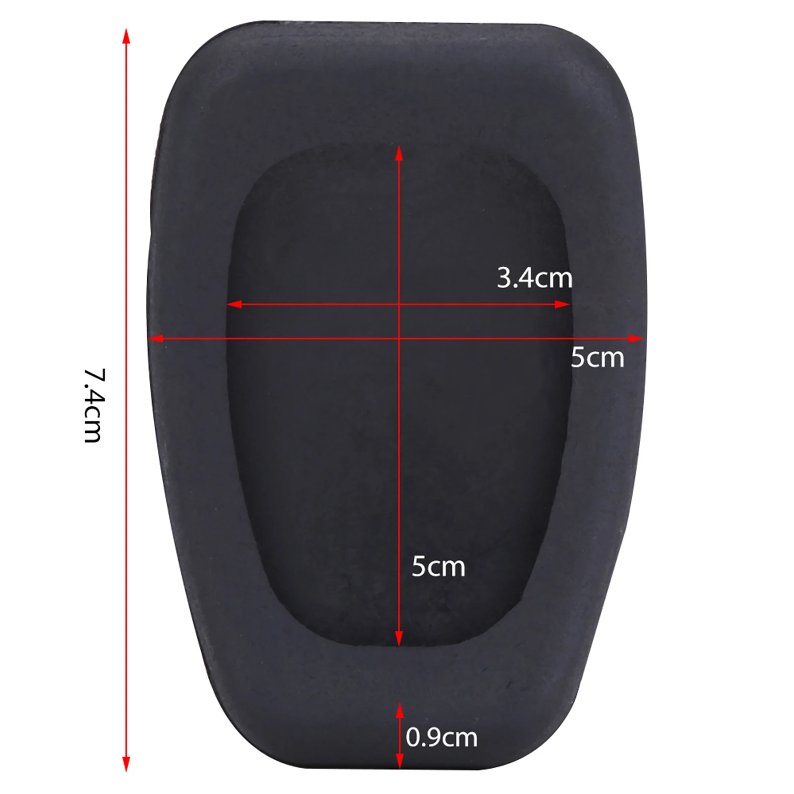 Car Accessories Car Pedals Pedal Cover Clutch Brake Pedal Rubber Pad Cover For Renault Megane Laguna Clio Kango Scenic