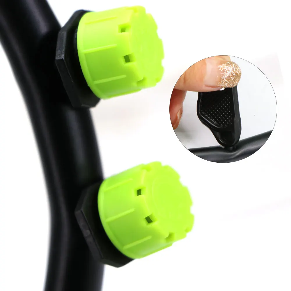 Plants Irrigation Kits Plant Waterer Drip Irrigation Spike Drip Irrigation Drip Irrigation Sprinklers Garden Dripper 50PCS Green 8-Hole Adjustable Dripper Sprinklers 1/4'' Barb Emitter Micro Drip Irrigation Nozzle for Garden Hose Watering System