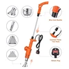 Electric Weed Burner 2000W Garden Weed Killer Thermal Weeding Stick Hot Air Weed Torch Kitchen Lighter BBQ Igniter Weeder Tool 4