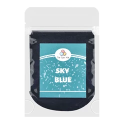 Vibrant 24 - Color Fabric Dye Powder Set for Creative DIY Projects (Sky blue)