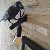 Lucky Bird Table Lamp Creative Gothic Style Wall Lamp Resin Animal Lights Bedroom Bedside Living Room Lively Home Decor Lighting 5
