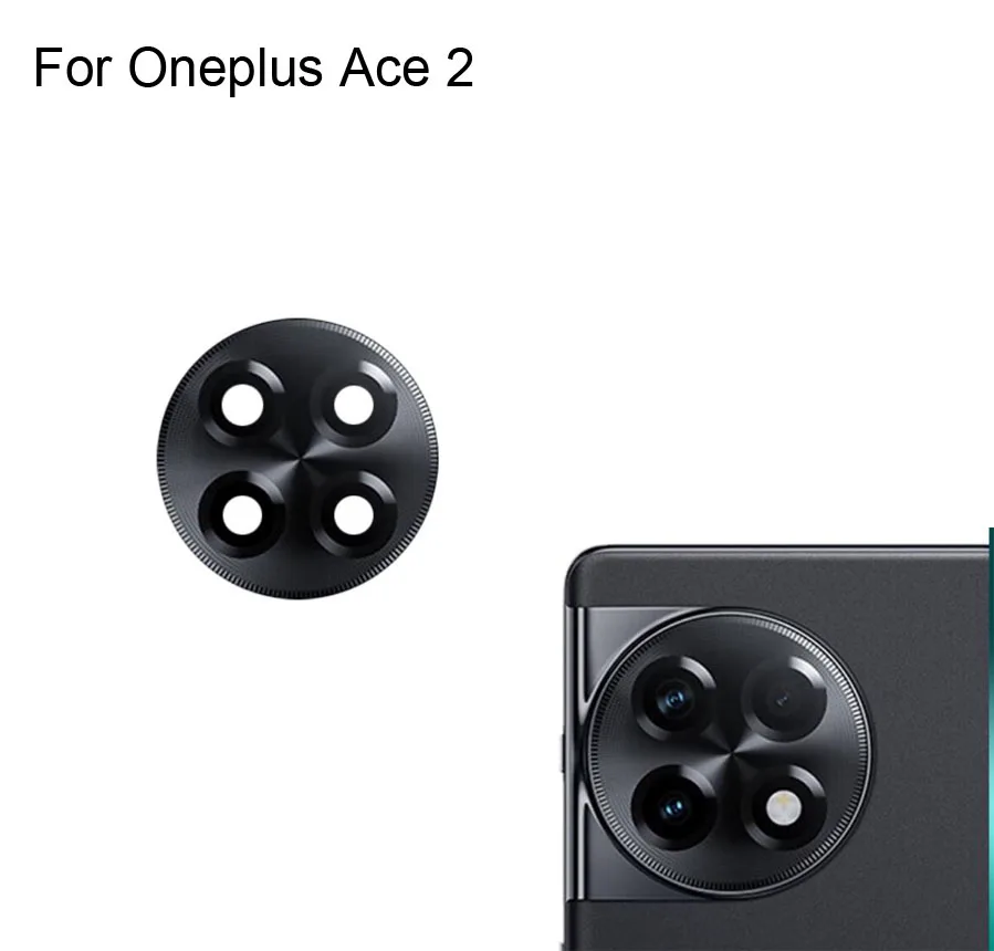 

Tested New For Oneplus Ace 2 Rear Back Camera Glass Lens For Oneplus Ace2 Repair Parts Replacement