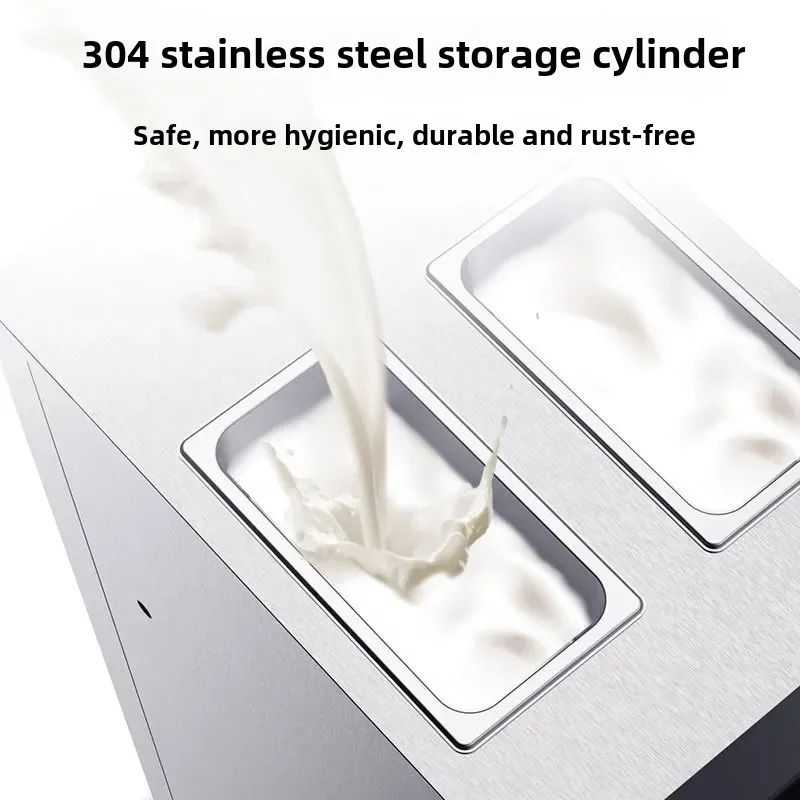 Automatic Commercial Ice Cream Machine High-End Upright Screen Soft Ice Cream Maker With Pre-Cooling Liquid Nitrogen Ice Cream M 3