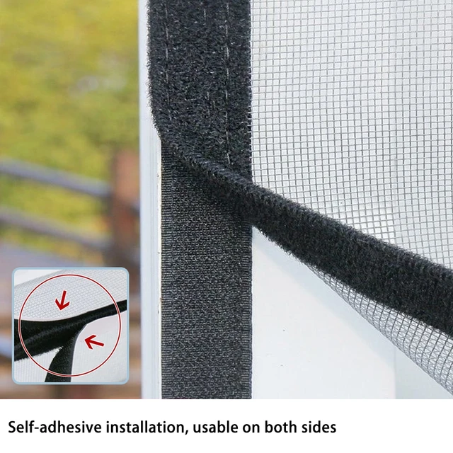 Zippered Design for Easy Opening and Closing, Breathable Mosquito and Insect Proof Screen for Windows and Doors 3