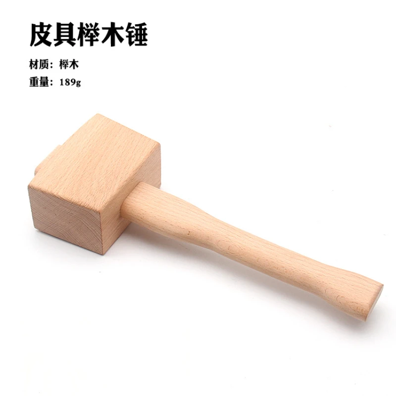 Leather Carving Hammer DIY Leather Craft Mallet Stamping Cowhide