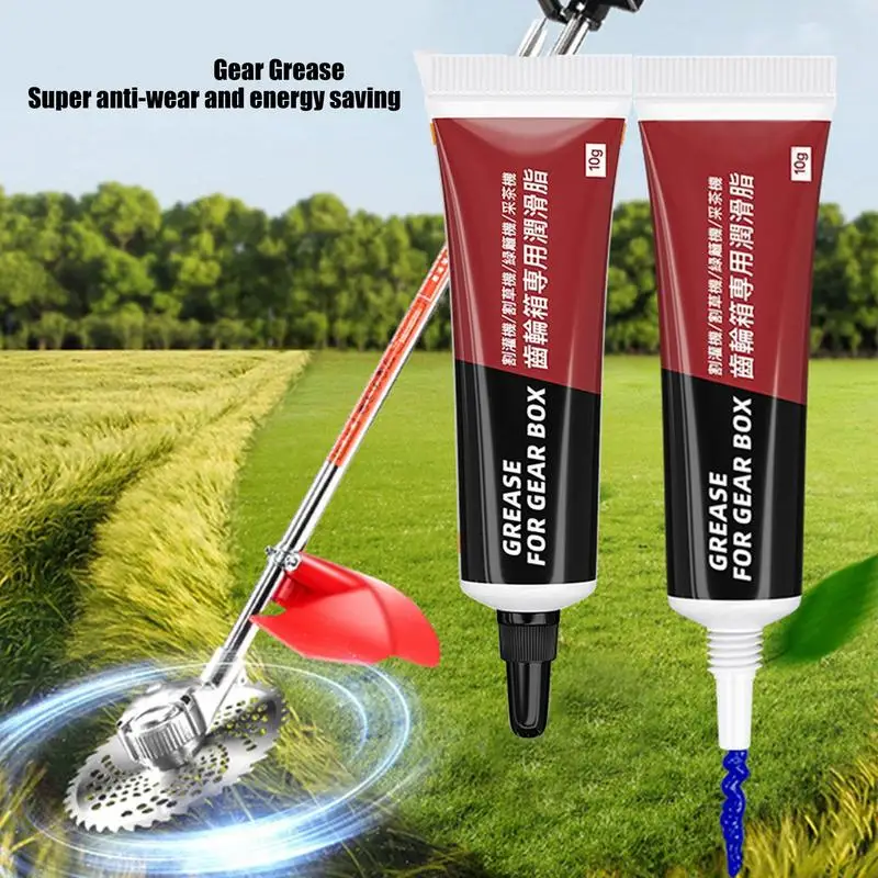 Lawn Mower Grease Gear Grease Multi-Function Lubricant Long-lasting Refueling Nozzle Thread Design for Hedge Trimmers