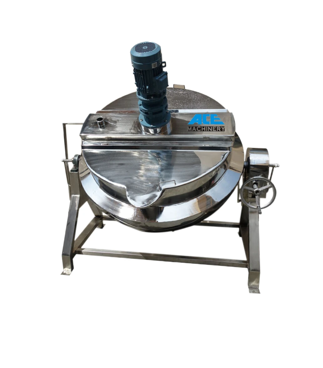 Steam Jacketed Boiler 150l Soup Sauce Boiling Kettle Food Cooking Tank  Machine For Restaurant Kitchen - Water Kettles - AliExpress