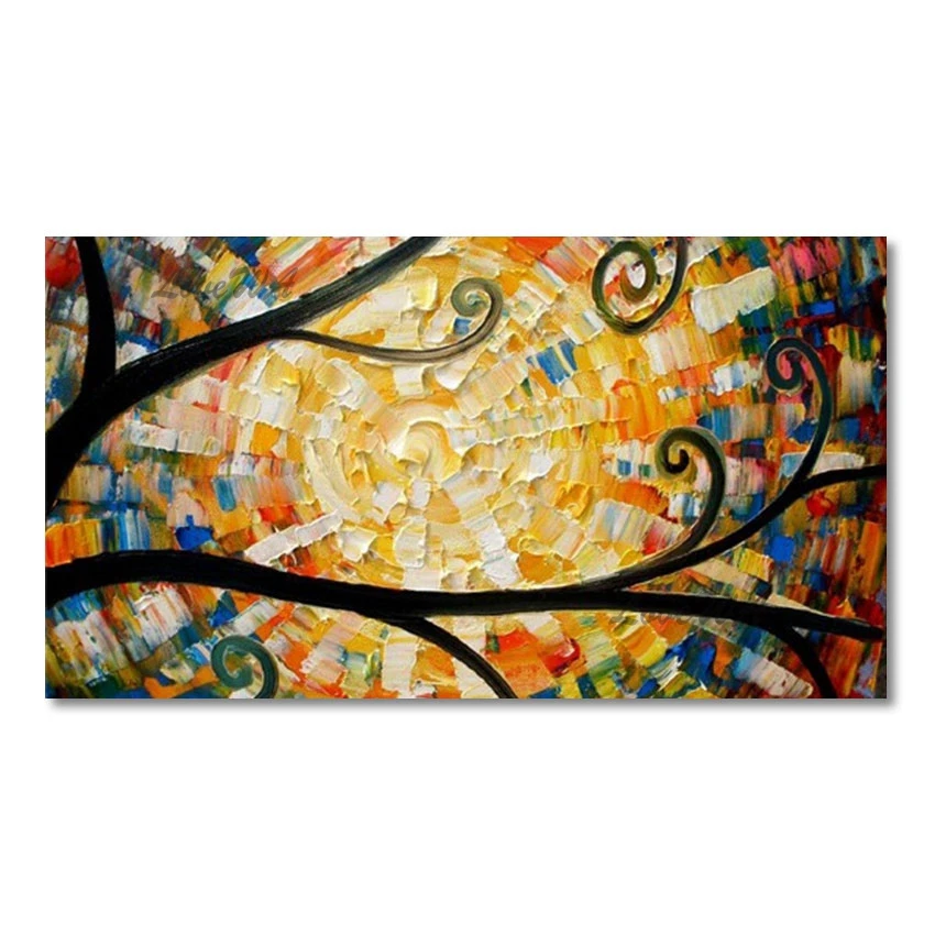 

Frameless Color Texture Modern Abstract Oil Painting Acrylic Artwork Picture Canvas Art Large Showpiece For Home Decoration