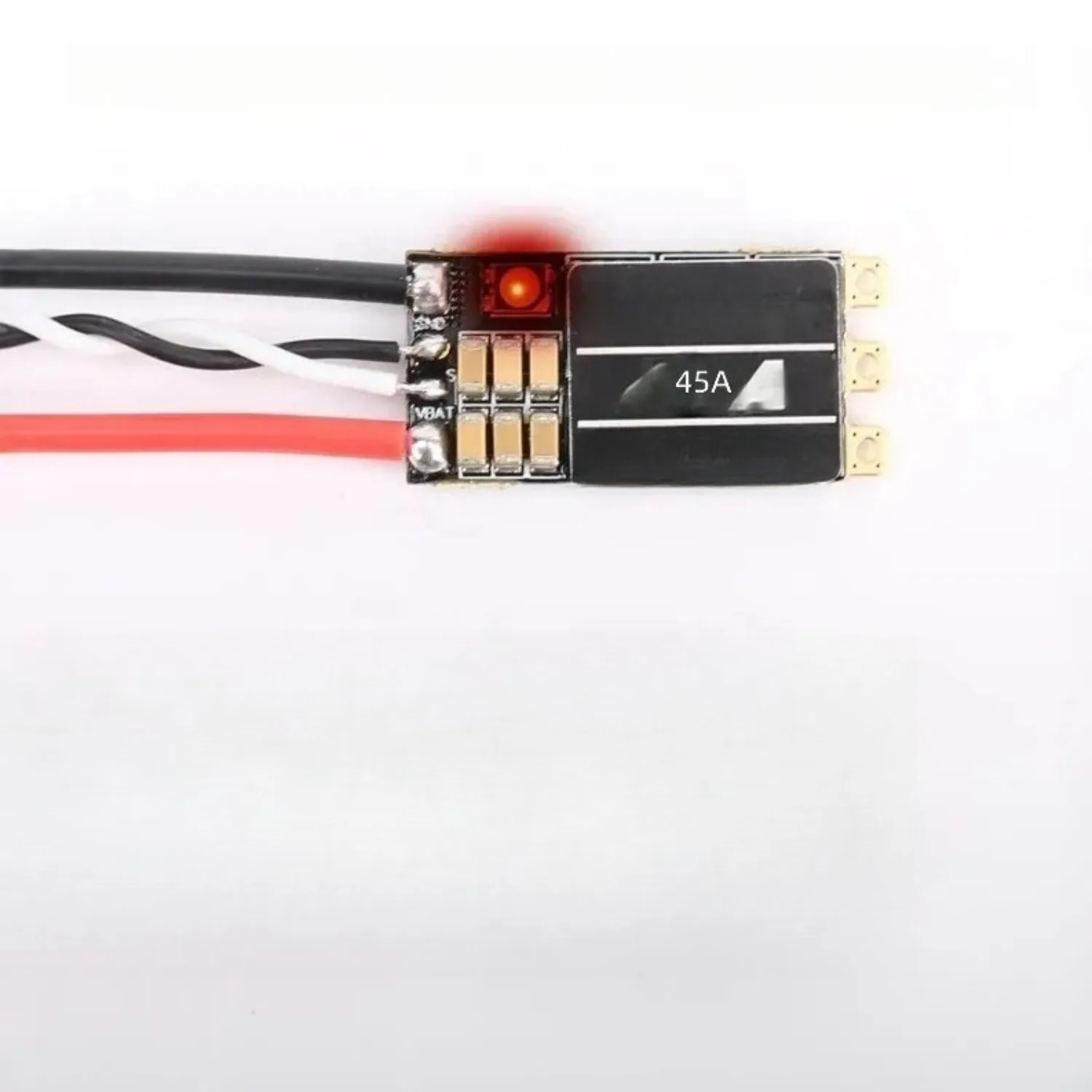 고성능 35A 45A ESC (FPV 드론용, BLHeli 펌웨어 호환) LANRC 레이싱 드론 모터 컨트롤러 (LED 포함)