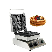 

110V Commercial Electric Waffle Maker Multi-Type Home Hot Dog Sausage Sandwich Cake Crepe Machine Baking Pan Kitchen Appliance