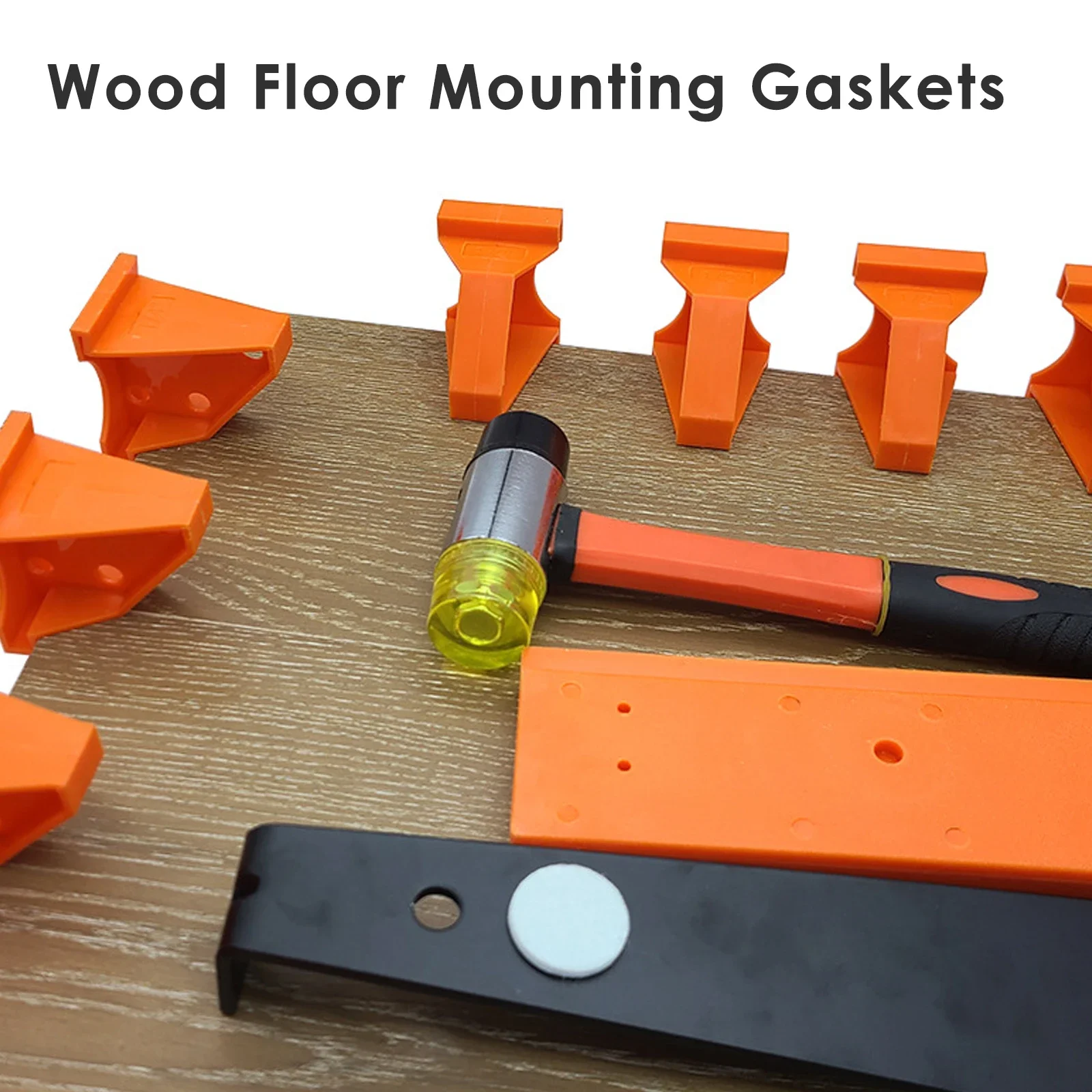 

Wood Flooring Spacers 20pcs Laminate Floor Gasket Double Head Hardwood Floating Floor Installation Kit Construction