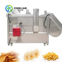 Prix usine Machine à frire électronique commerciale friteuse pomme de terre friteuse électrique forme ronde 3
