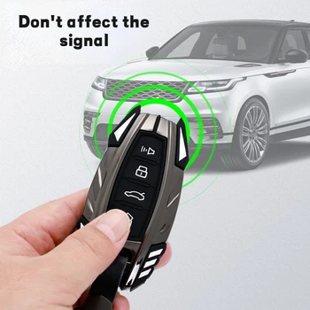 Nuova copertura della cassa della chiave a distanza dell'automobile della lega Shell per Great Wall Haval Hover H6 H7 H4 H9 F5 F7 H2S supporto della protezione accessori senza chiave - Nuova copertura della cassa della chiave a distanza dell automobile della lega Shell per Great