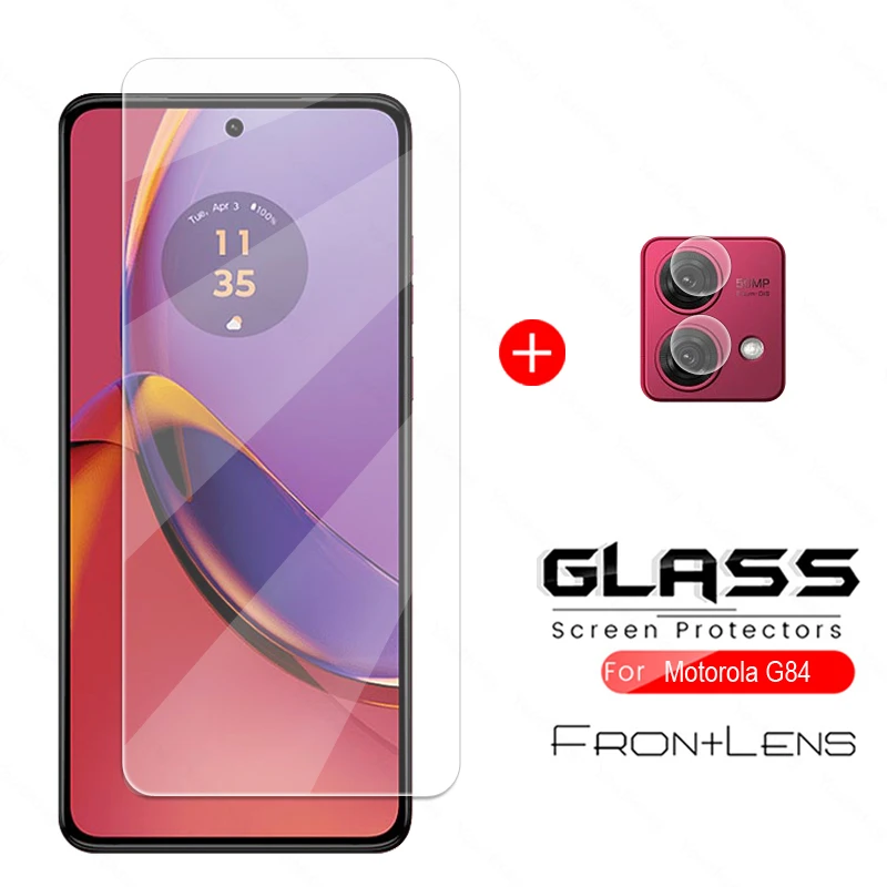 Per Motorola Moto G84 Vetro Per Motorola G84 Proteggi Schermo In Vetro Temperato Flim 9D Protezione Per Fotocamera Flim Per Moto G84 Glass