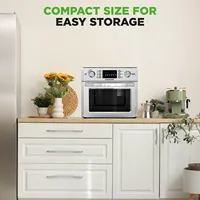 26L Electric Air Fryer Oven - 1700 Watts Countertop Rotisserie Combo 3