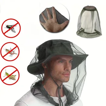 Mosquito Net Fishing Hat 1