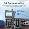 Noyafa LCD Network Cable Tester Lan Test PoE Checker NF-488 Inline PoE Voltage Current Tester With Cable Tracker the Ethernet 2