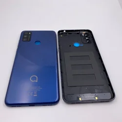Enhanced Battery Back Cover with Camera Lens (Blue With Lens)