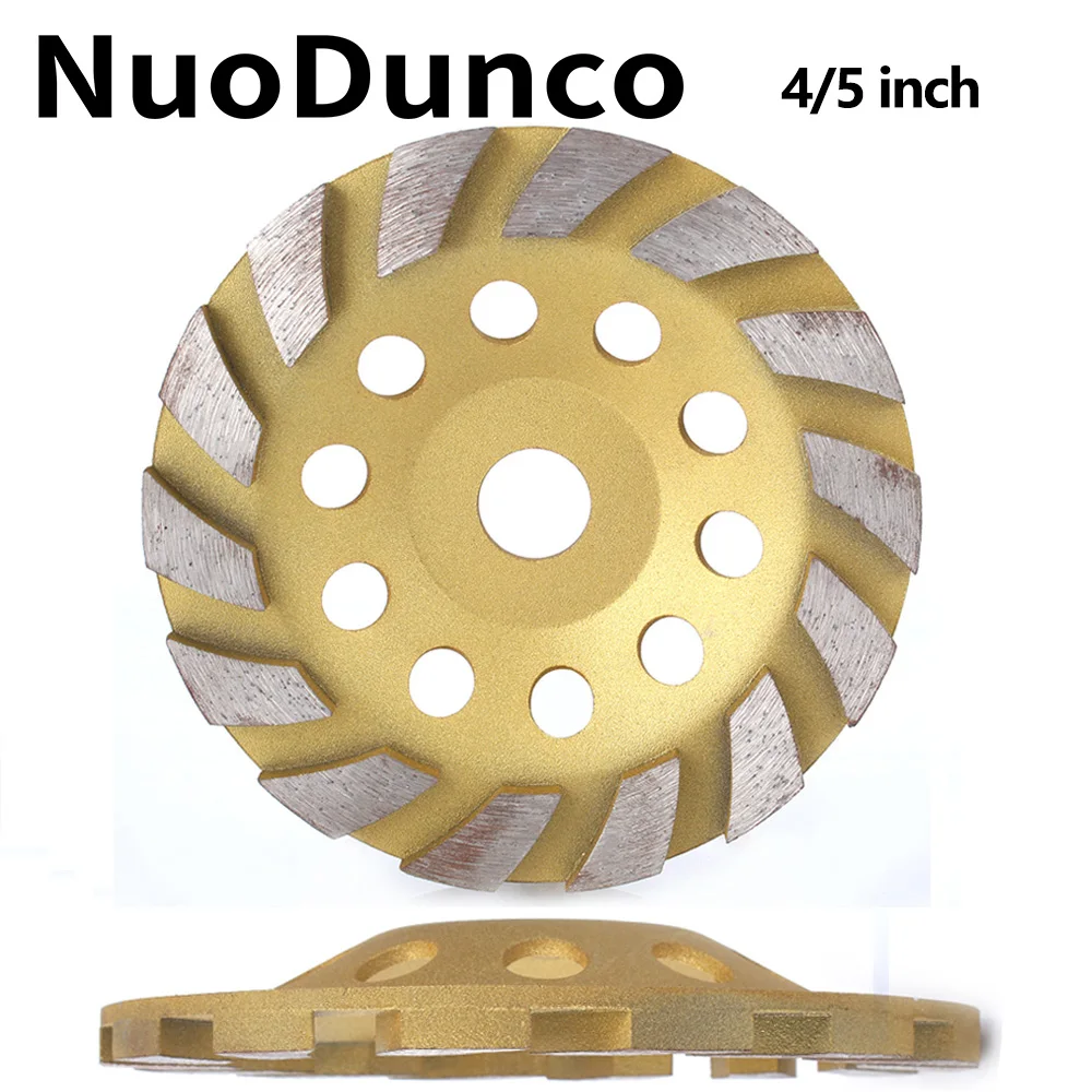 100/125mm Diamond Grinding Cup Wheel Concrete Turbo Heavy Duty Angle...