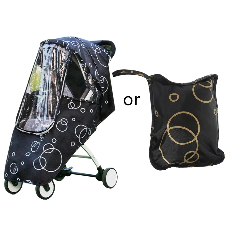 

1Pc Portable Universal Mesh Waterproof Shield Ventilate Canopy Baby Pushchair