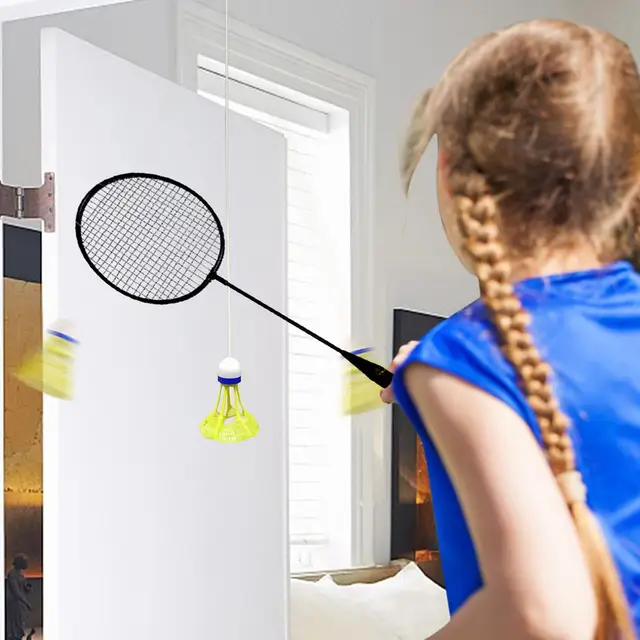 Badminton Training Kit Glowing Badminton Rebound Trainer Solo