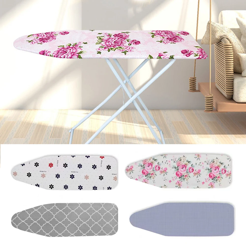 91*31cm Universal Padded Ironing Board Cover Heat Resistant Ironing Board Cover Feat-resistant Cotton Ironing Board Cloth Cover 3