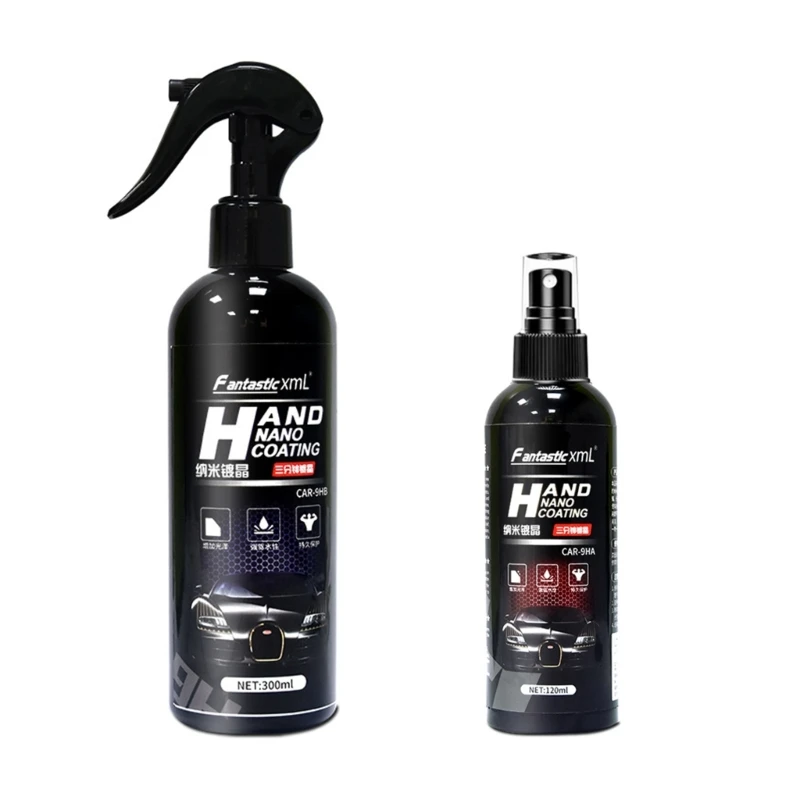 

Car Ceramic Nano-Coating Polish Liquid Wax Exterior Rapid Repair High Gloss Hydrophobicty Paint 4oz/10oz R2LC