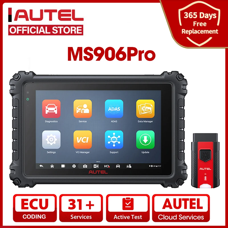 أدوات تشخيص Autel MaxiSYS MS906 Pro wi-fi 128GB MS906Pro OBD2 الماسح الضوئي لسيارة ECU الترميز أدوات السيارات PK MS906 MS906S
